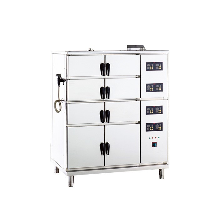 8门智能座地蒸柜