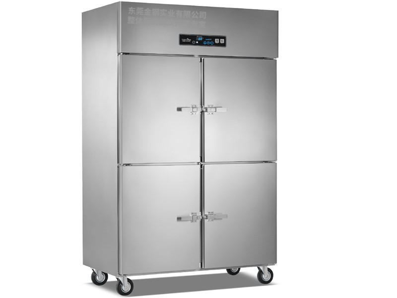 立式明管单机双温冷冻冷藏柜系列