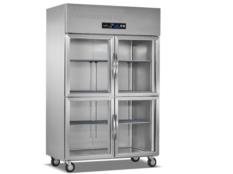 立式暗管玻璃门双机双温冷藏柜系列