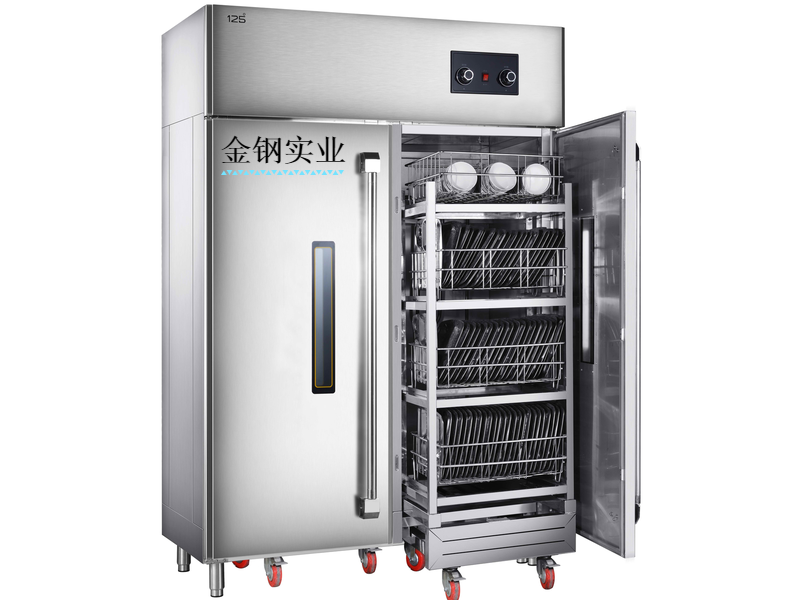 双门推车热风循环消毒柜(工程机)