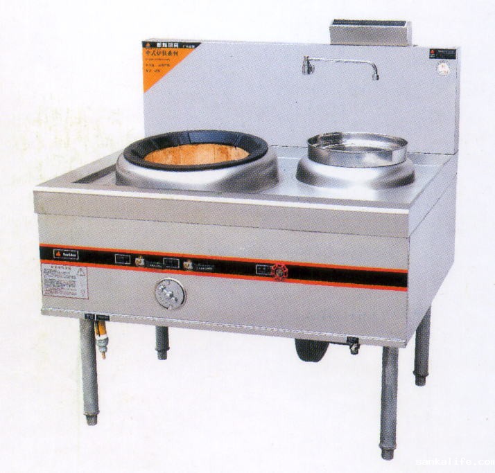 单头单尾燃气小炒炉
