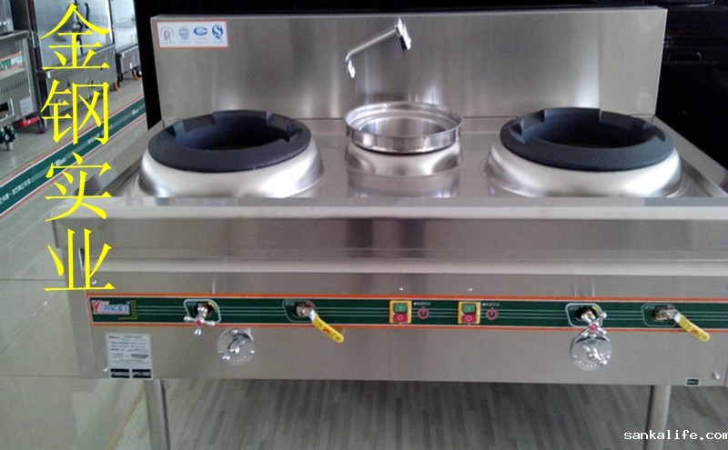 双头单温小炒炉