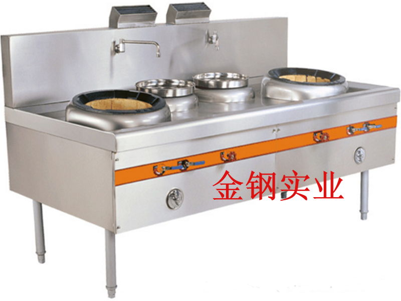 双头双尾中式小炒炉