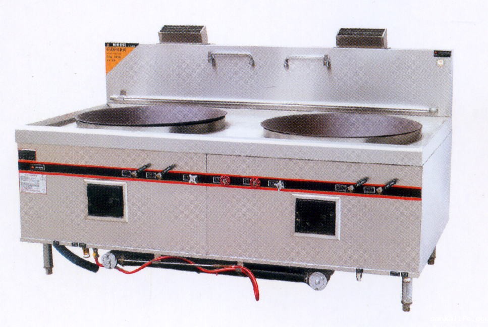 双头燃气大炒炉