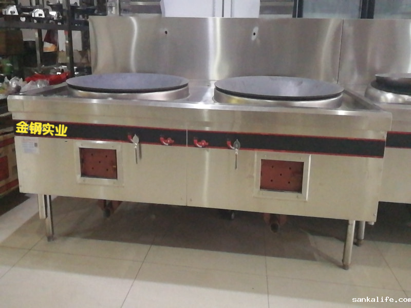 双头燃气大炒炉1