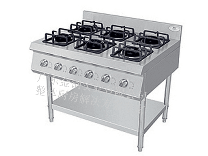欧式六头燃气煲仔炉